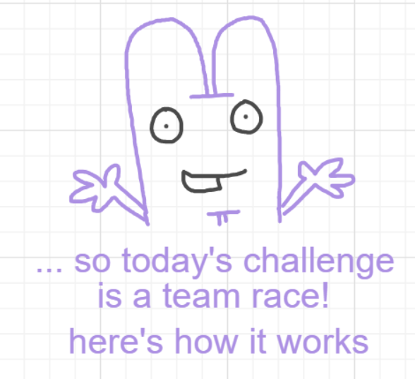 A panel from Running Duos, episode four of the Board Boards object show by Furretwalk/WalkingFurret.